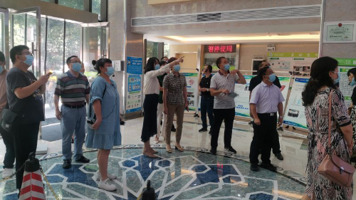 资阳市雁江区医保局到雅安仁康医院考察“进销存示范点”建设工作